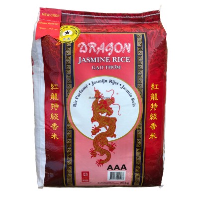 RED DRAGON Jasmine Rice 20Kg New Crop 2023